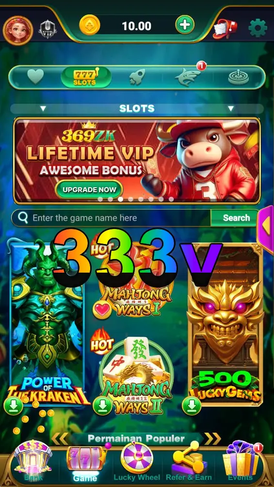 333v Tangkapan Layar Resmi APK